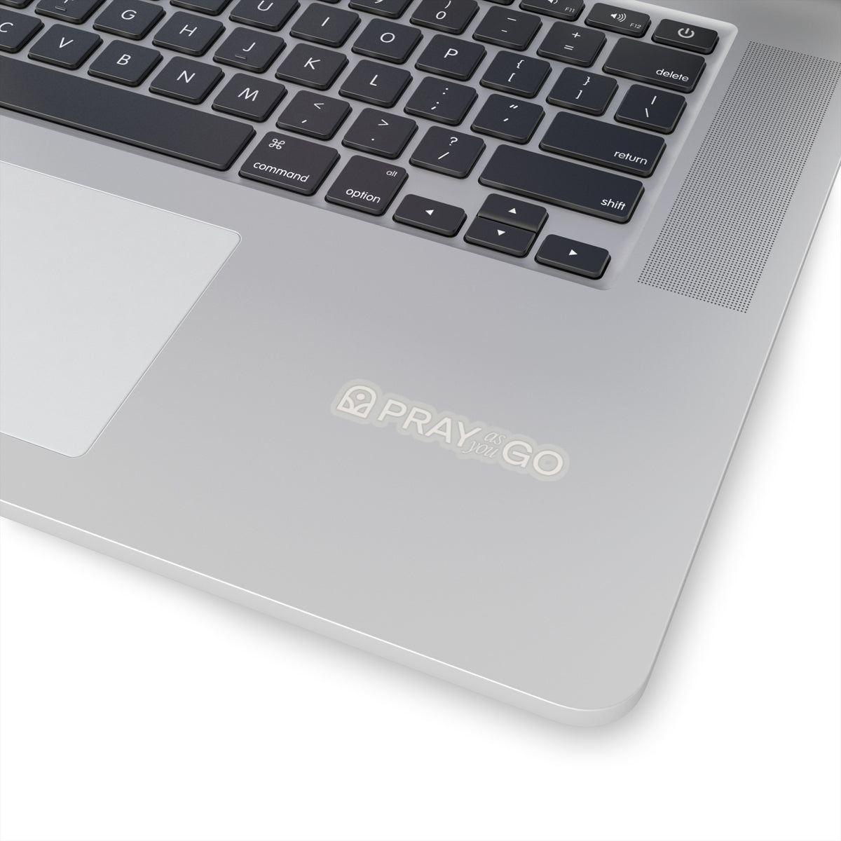 Pray As You Go Stickers - White